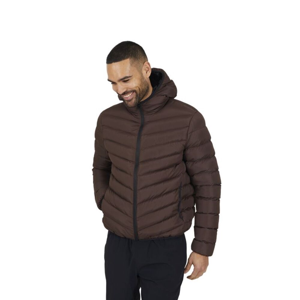 Brave Soul Mens Padded Jacket / Brown